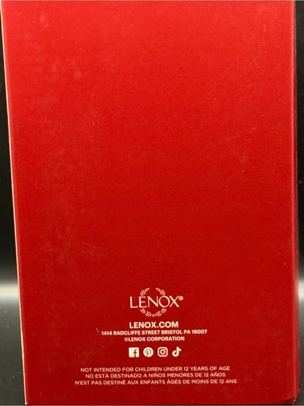 Lenox Christmas Santa Holding Tree Porcelain Ornament – Original Box
